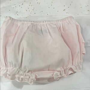 Feltman Brothers pink ruffled diaper cover Newborn to 3 months Brand New